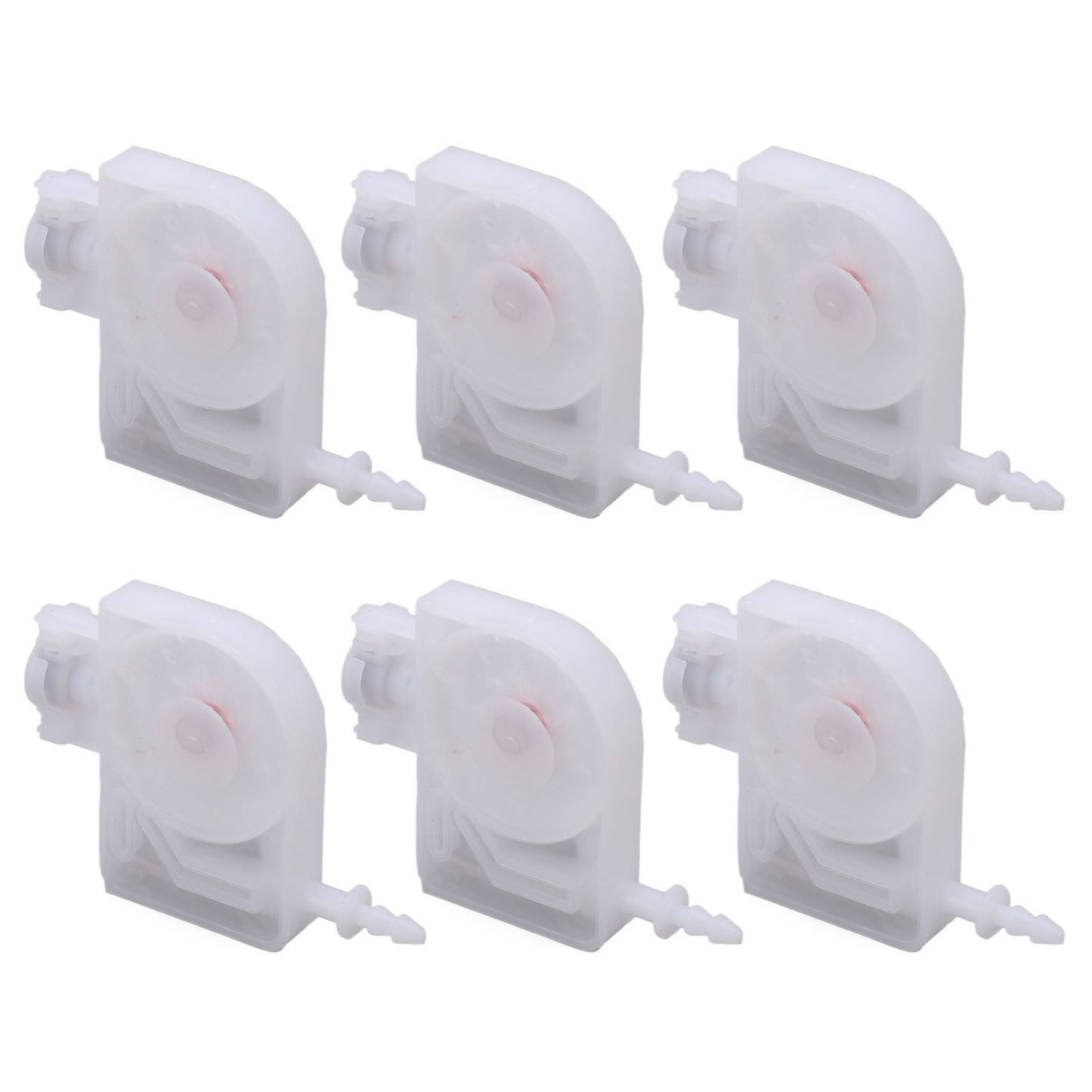 6Pcs Ink Damper Replacement for 4880 DX5 DX6 DX7 4800 7800 7880 9800 Printer White Plug in