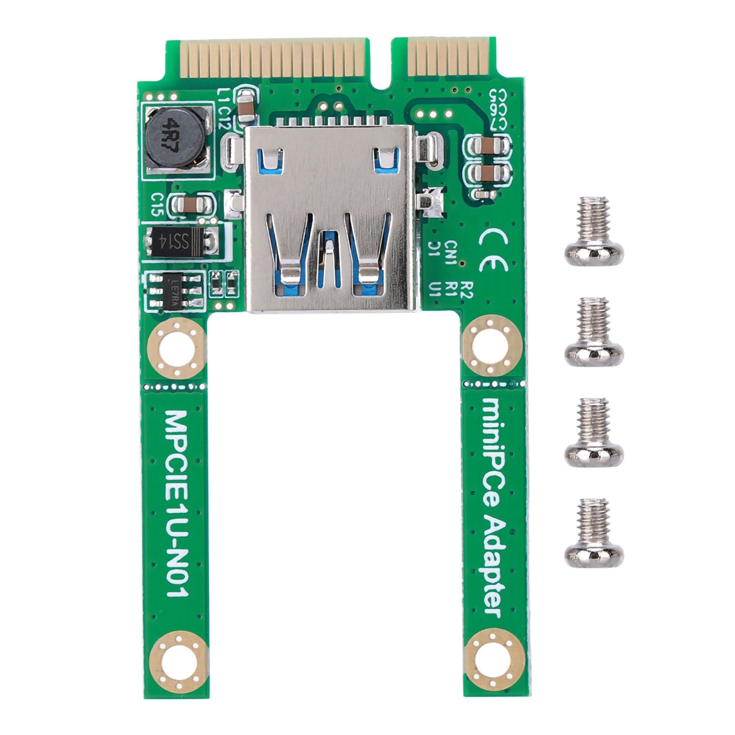 mSATA to USB Conversion Card Mini PCI-E Expansion Converter Adapter USB2.0 mPCI-E