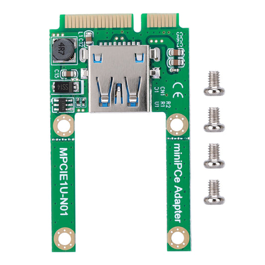 mSATA to USB Conversion Card Mini PCI-E Expansion Converter Adapter USB2.0 mPCI-E