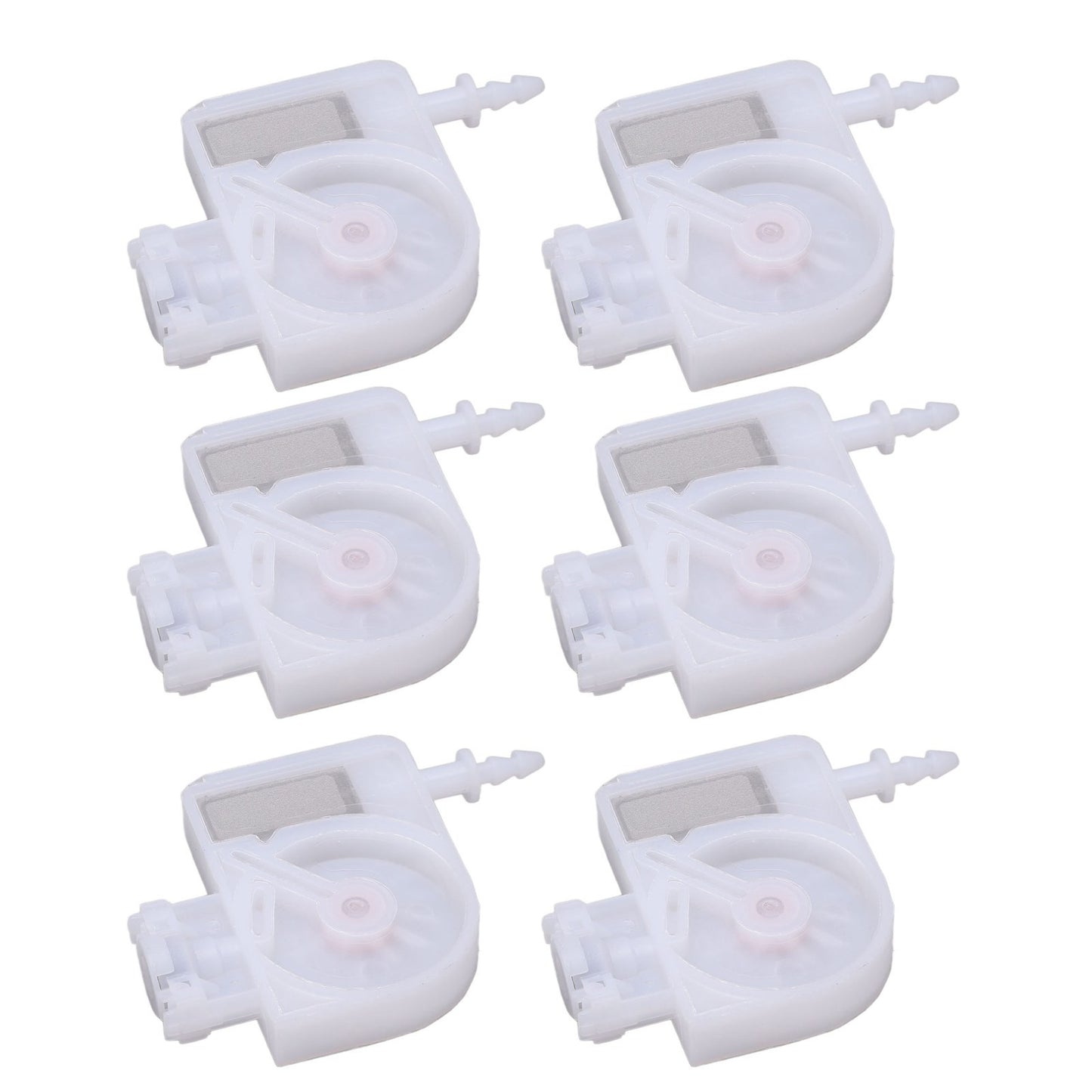 6Pcs Ink Damper Replacement for 4880 DX5 DX6 DX7 4800 7800 7880 9800 Printer White Plug in