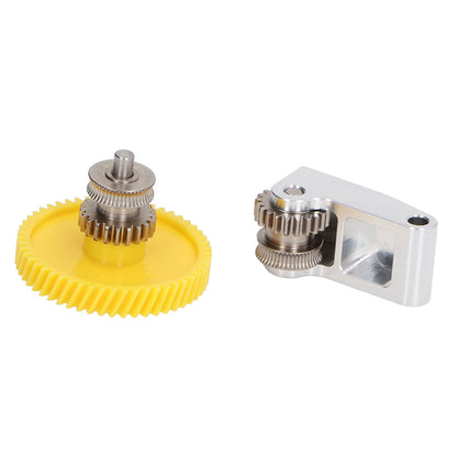 Extruder Gear Hardened Steel Hotend Extruder Gear Handle Kit for Bambu X1 P1P 3D Printer