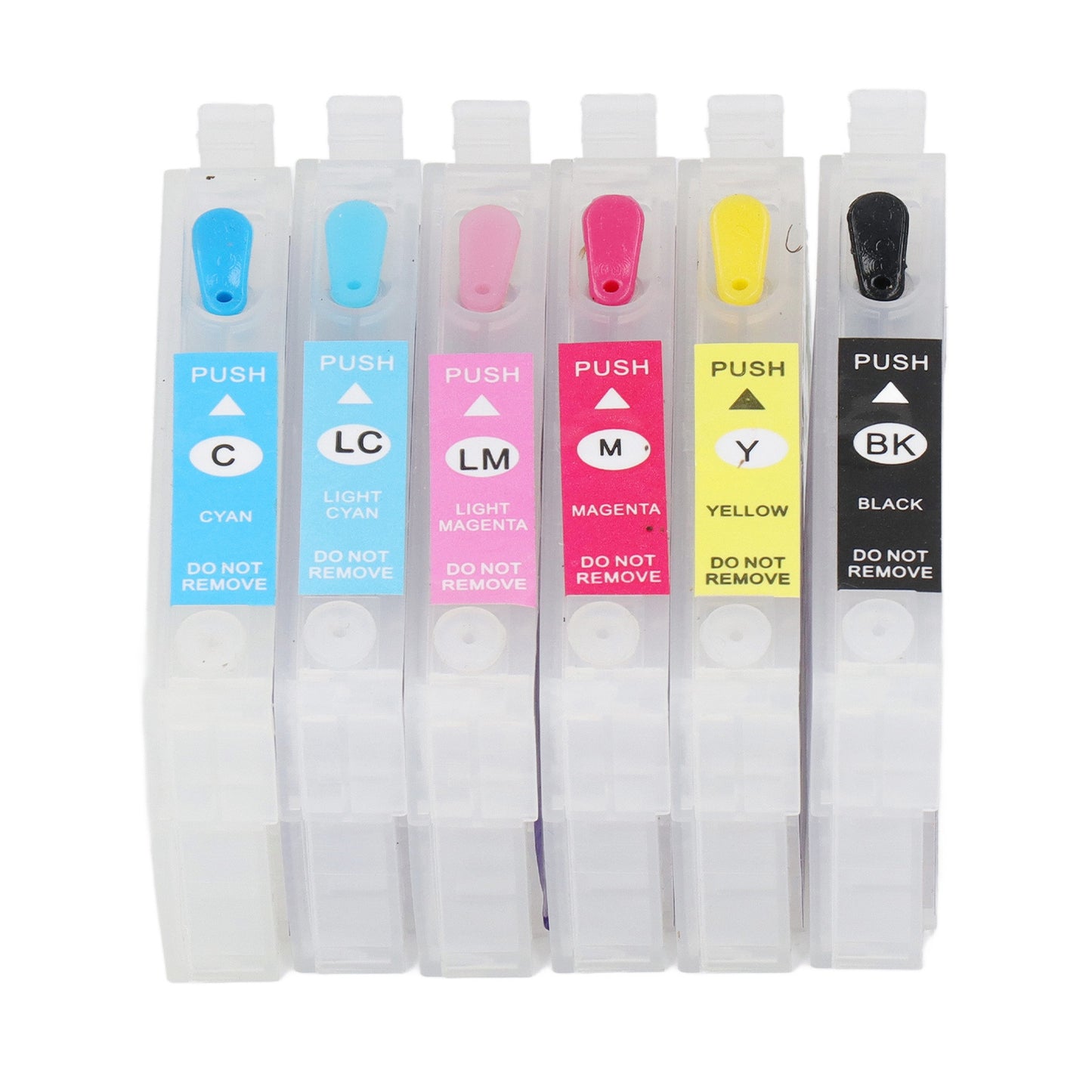 6 Colors Ink Cartridge with Permanent Chip Replacement Refill Cartridge Printer Accessories T0781 T0782 T0783 T0784 T0785 T0786