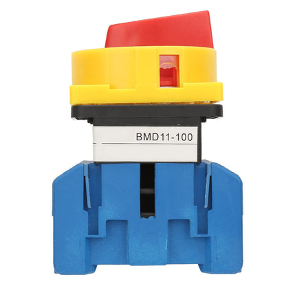 80A/100A Load Circuit Breaker Switch 3-Pole 2-Position Rotary Cam On off Power Switch (100A)