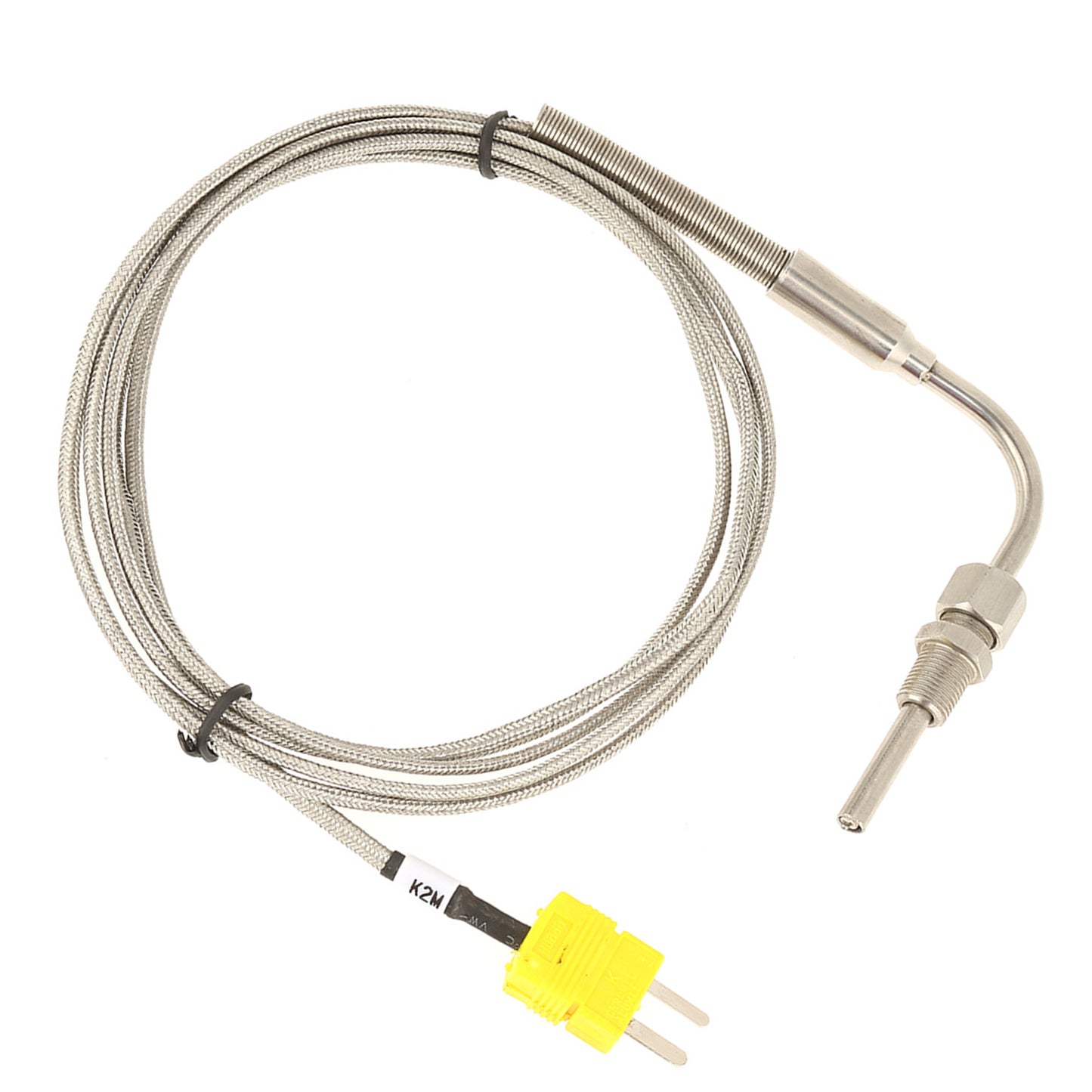 K Type EGT Thermocouple for Exhaust Gas Temp Probe with Exposed Tip & Connector