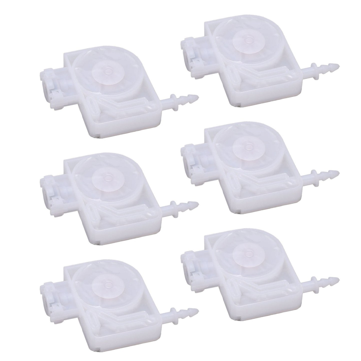 6Pcs Ink Damper Replacement for 4880 DX5 DX6 DX7 4800 7800 7880 9800 Printer White Plug in