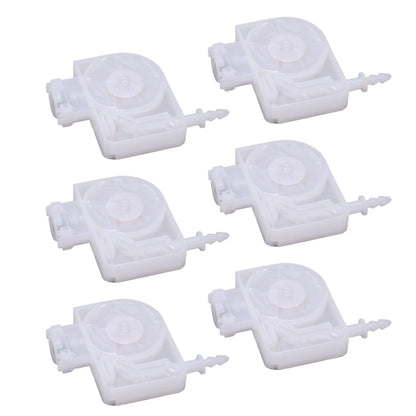 6Pcs Ink Damper Replacement for 4880 DX5 DX6 DX7 4800 7800 7880 9800 Printer White Plug in