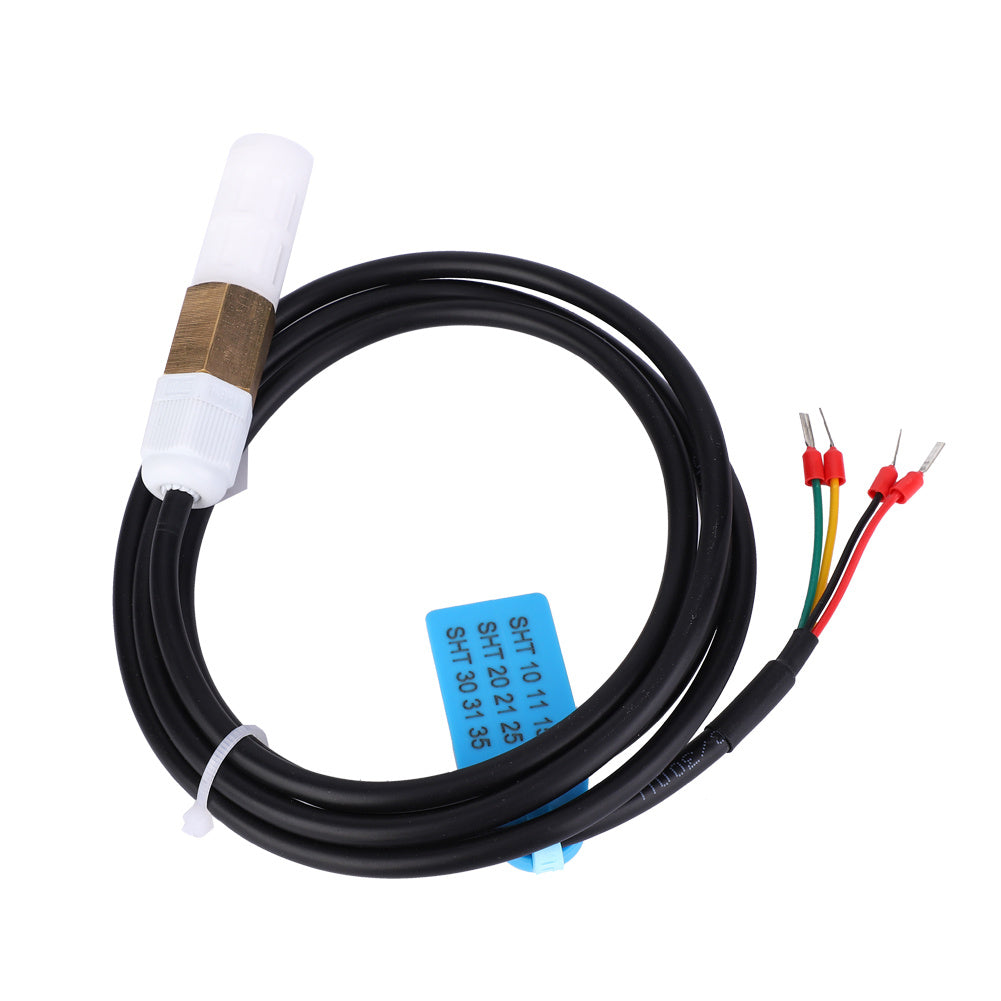 Digital Temperature Humidity Sensor Copper Plastic Housing High Accuracy for Soil (SHT31)