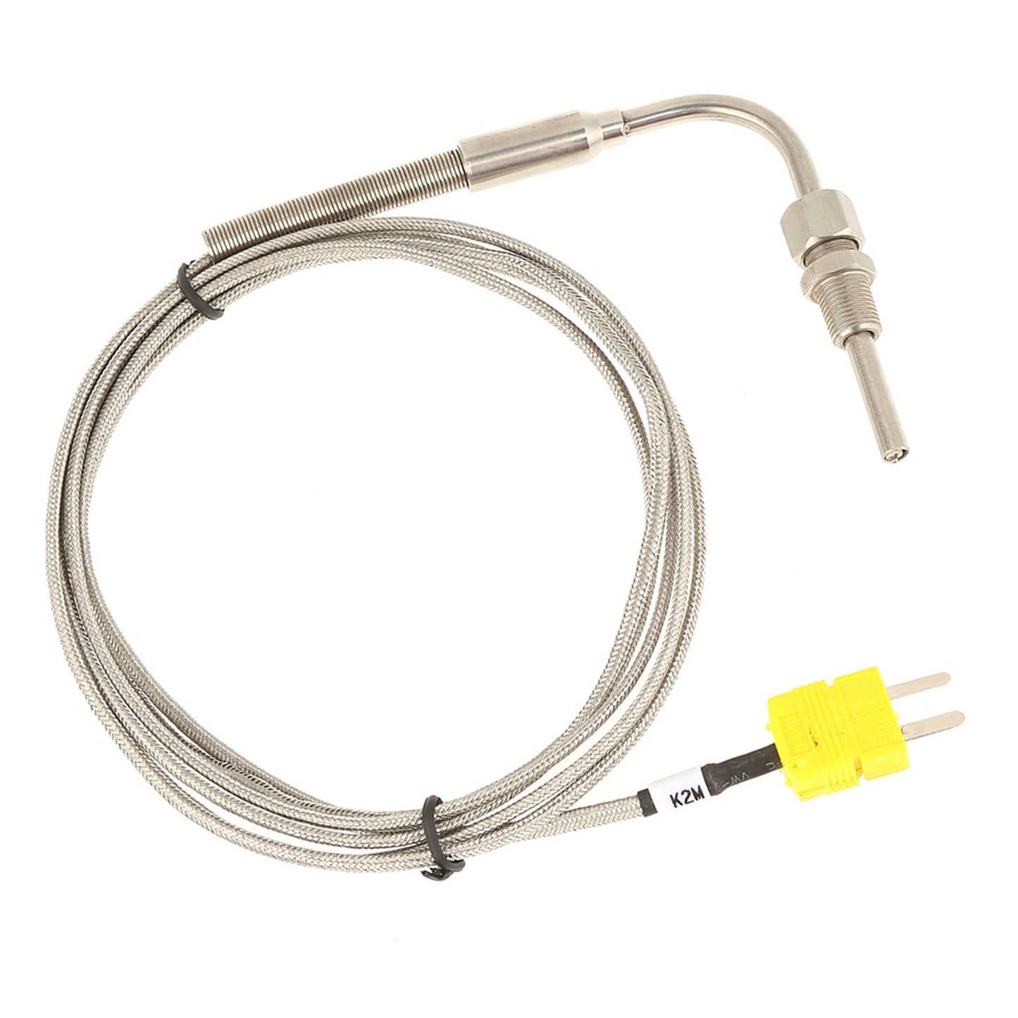 K Type EGT Thermocouple for Exhaust Gas Temp Probe with Exposed Tip & Connector