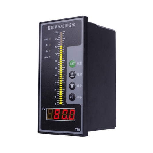 T80 Intelligent Light Column Display Integral Liquid Oil Water Depth Detector Controller with LCD Display