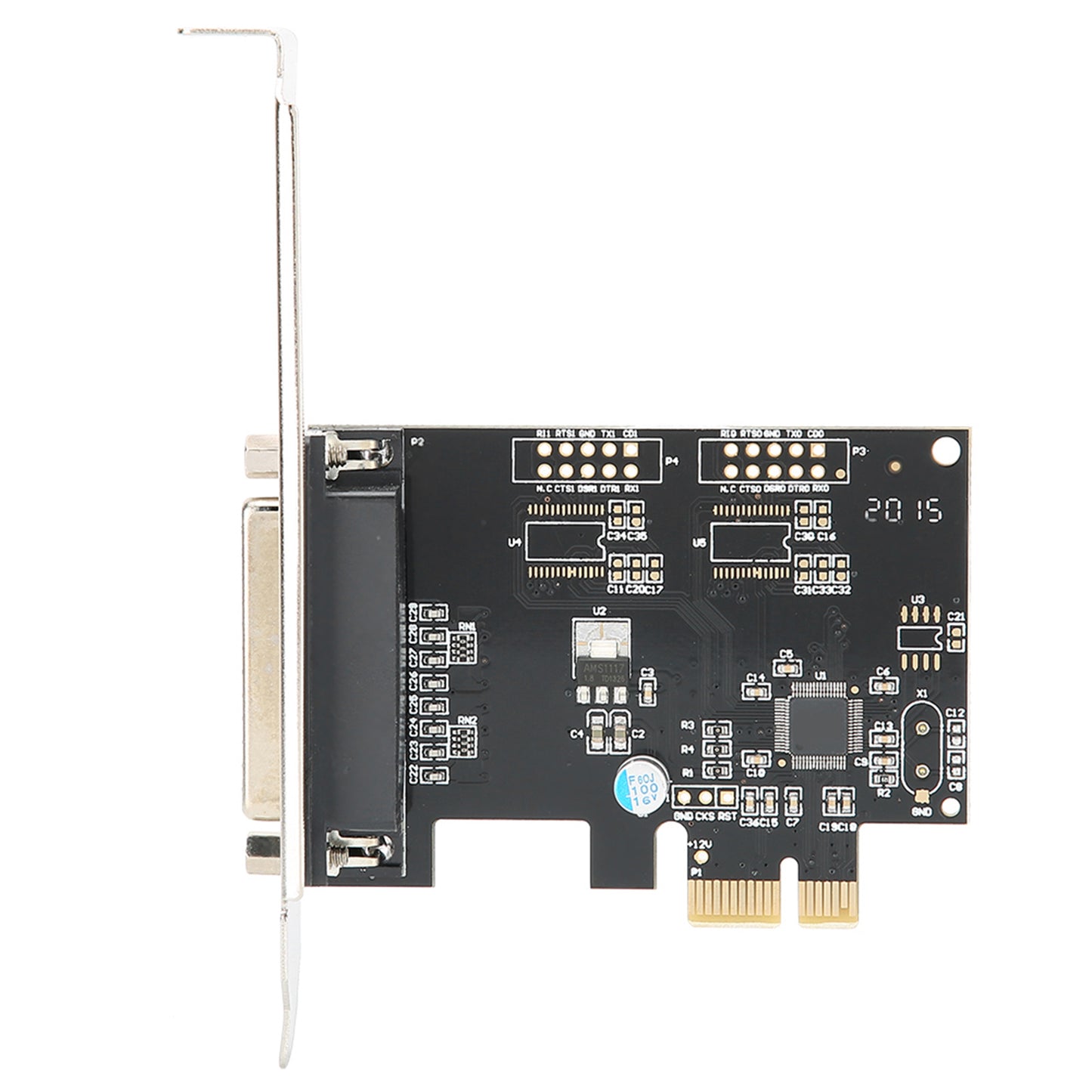 PCIE to Parallel Port Card Print Port LPT PCI-E LPT Printer Card Adapter DB25