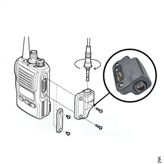 VX CN8 Audio Adapter Converters Are Suitable For Standard VX-581 VX-582 VX-582UFT VXD20