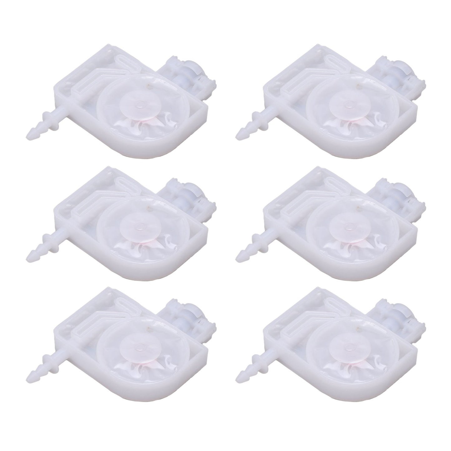 6Pcs Ink Damper Replacement for 4880 DX5 DX6 DX7 4800 7800 7880 9800 Printer White Plug in