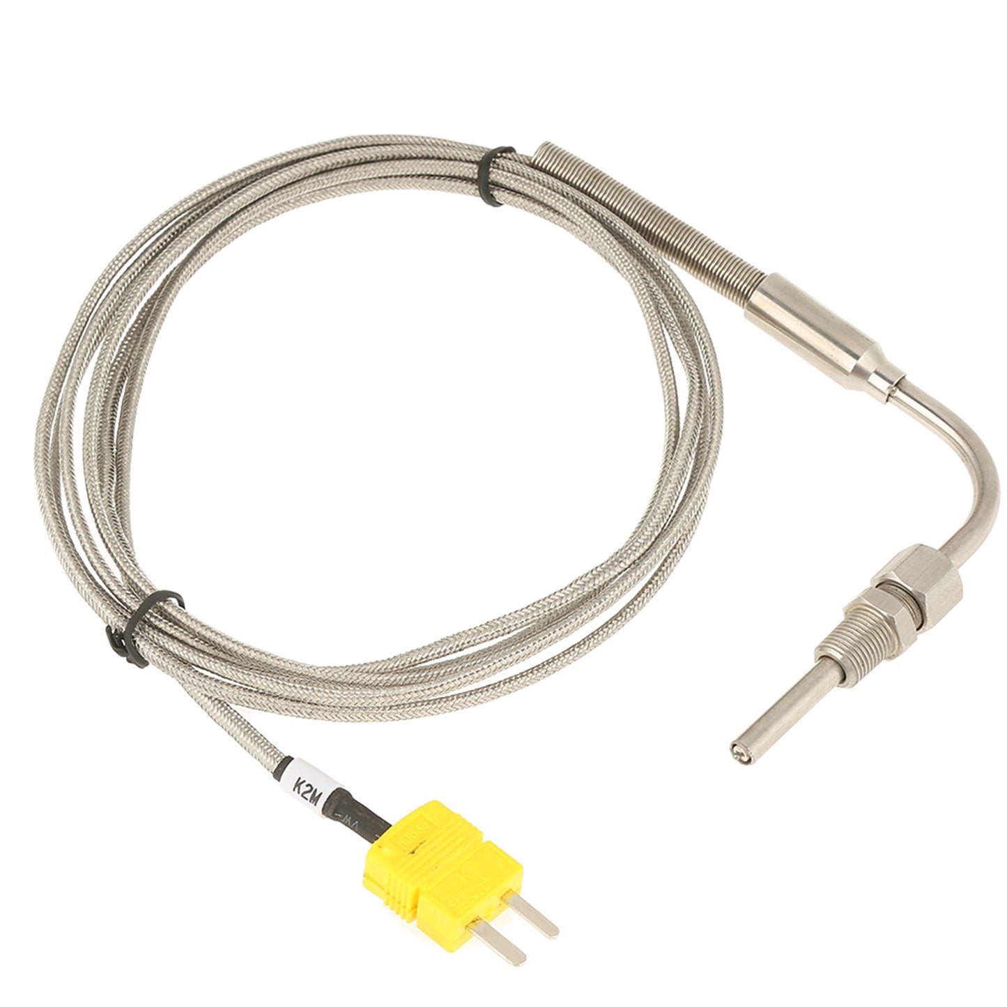 K Type EGT Thermocouple for Exhaust Gas Temp Probe with Exposed Tip & Connector