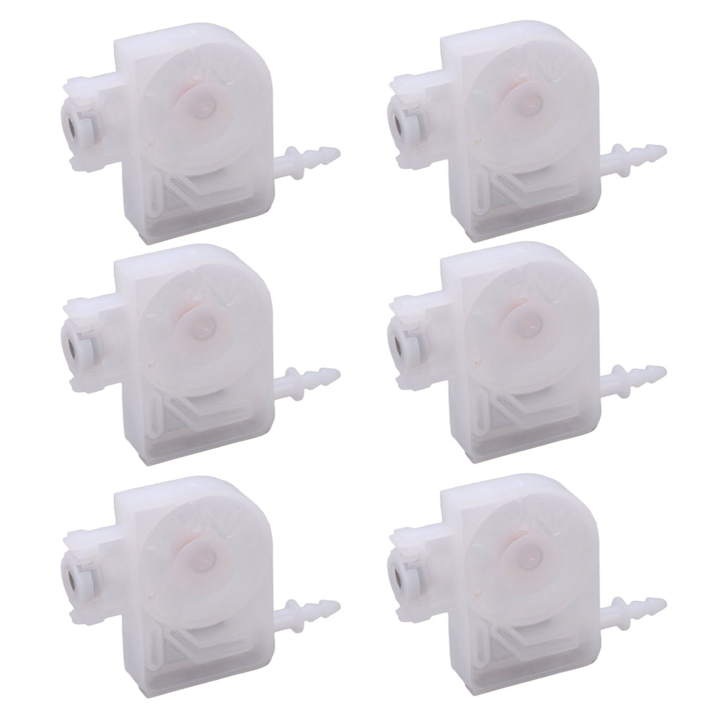 6Pcs Ink Damper Replacement for 4880 DX5 DX6 DX7 4800 7800 7880 9800 Printer White Plug in