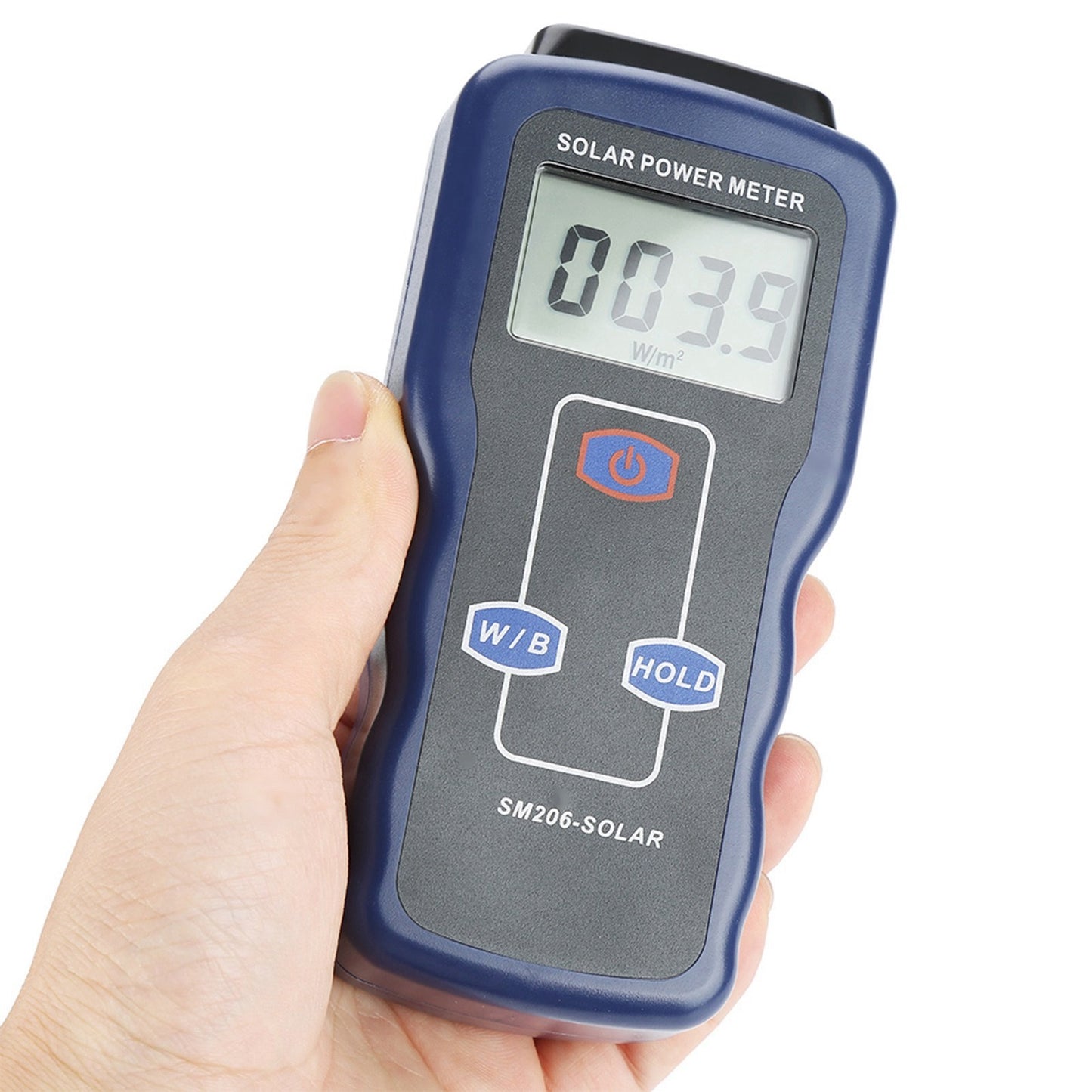 SM206 Digital Solar Power Meter Sun Light Radiation Measuring Testing Instrument