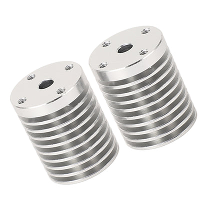 2Pcs Hotend Heatsink V6 Extruder Aluminum Heat Sink for Voron 0.1 0.2 3D Printer