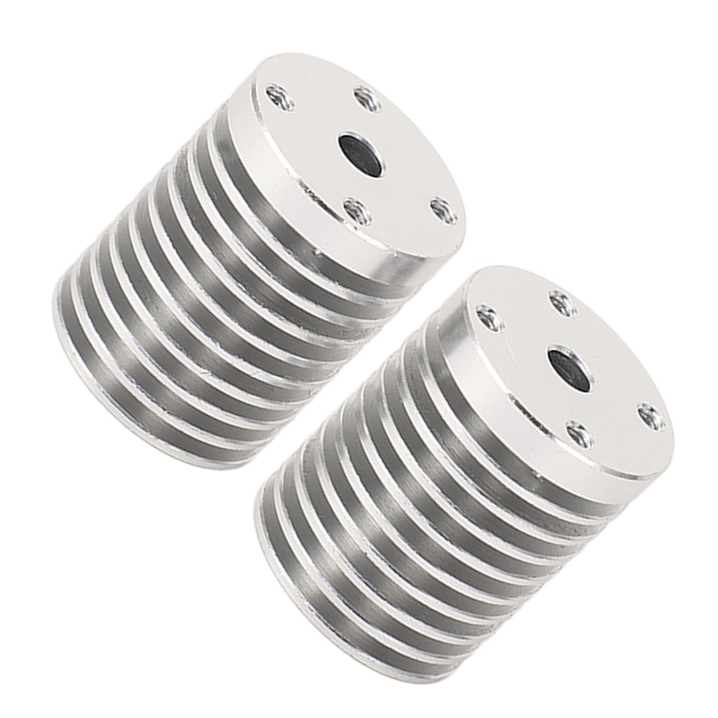 2Pcs Hotend Heatsink V6 Extruder Aluminum Heat Sink for Voron 0.1 0.2 3D Printer