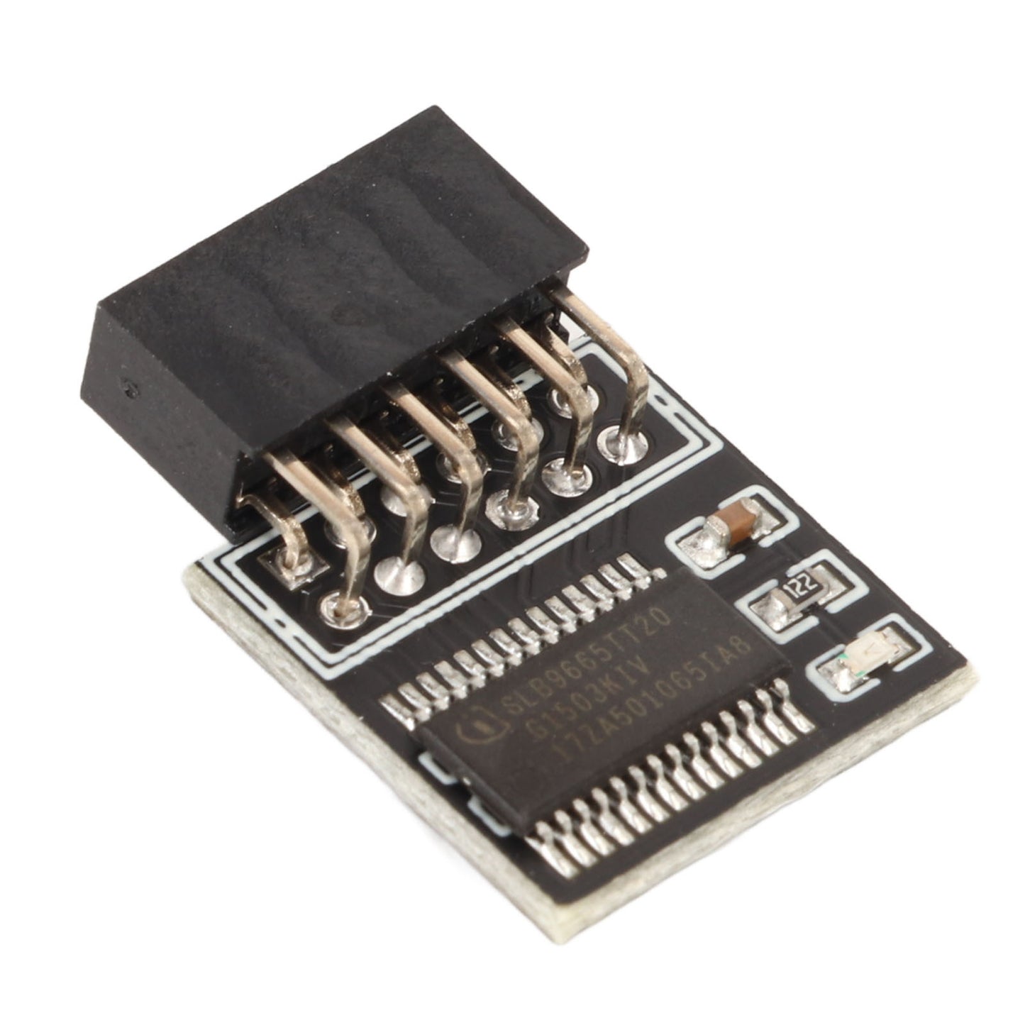 TPM 2.0 Module LPC Interface Stable High Safety Durable Material 12Pin LPC Module for Motherboard PC