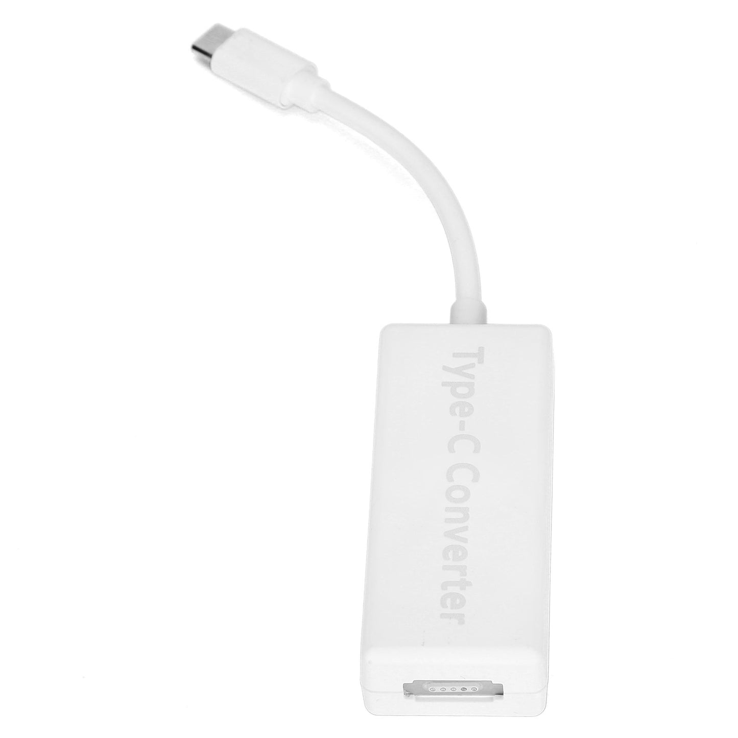 Adapter for MagSafe 2/1 to TypeC Converter for MacBook Switch Game Consoles Mobile Phones Notebooks(White )