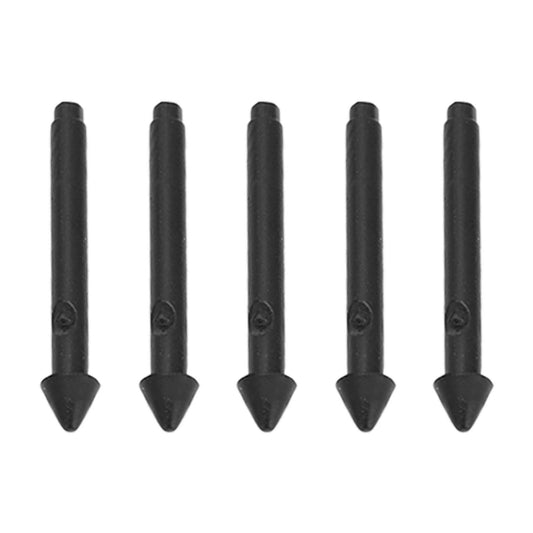 5Pcs Pro Tablet Stylus Pen Tips Black 2H Sensitive Accurate Fine Glossy Tip Tablet Replacement Tips for Pro 7 6 5 4 Book